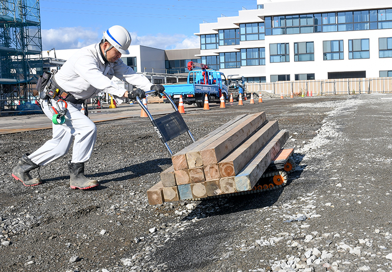 建設現場でのACROS(アクロス)活用