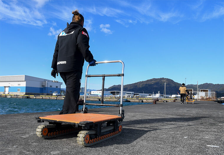 花火大会設置現場でのACROS(アクロス)活用