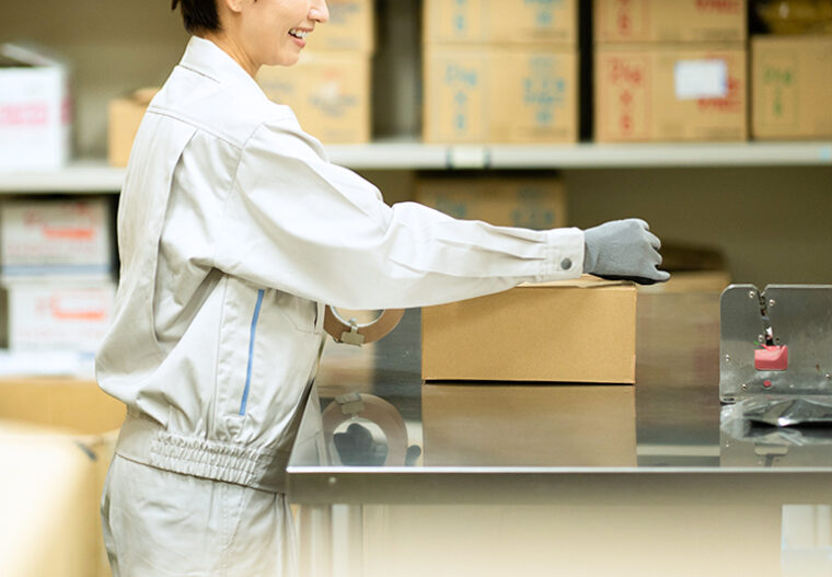 商品の先入れ先出し